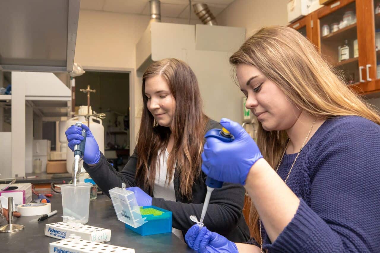 FMU undergrads tag-team cancer research