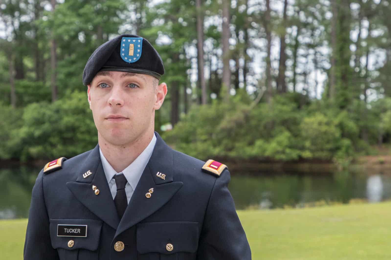 Mission accomplished: Grad goes from FMU to U.S. Army officer
