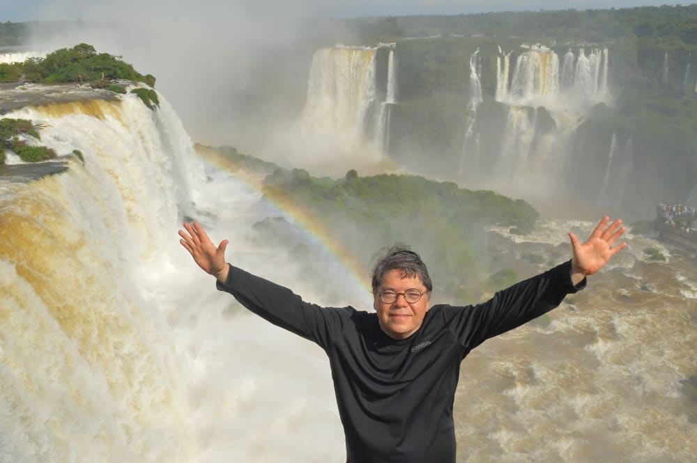 Howard Frye at Iguazu Falls