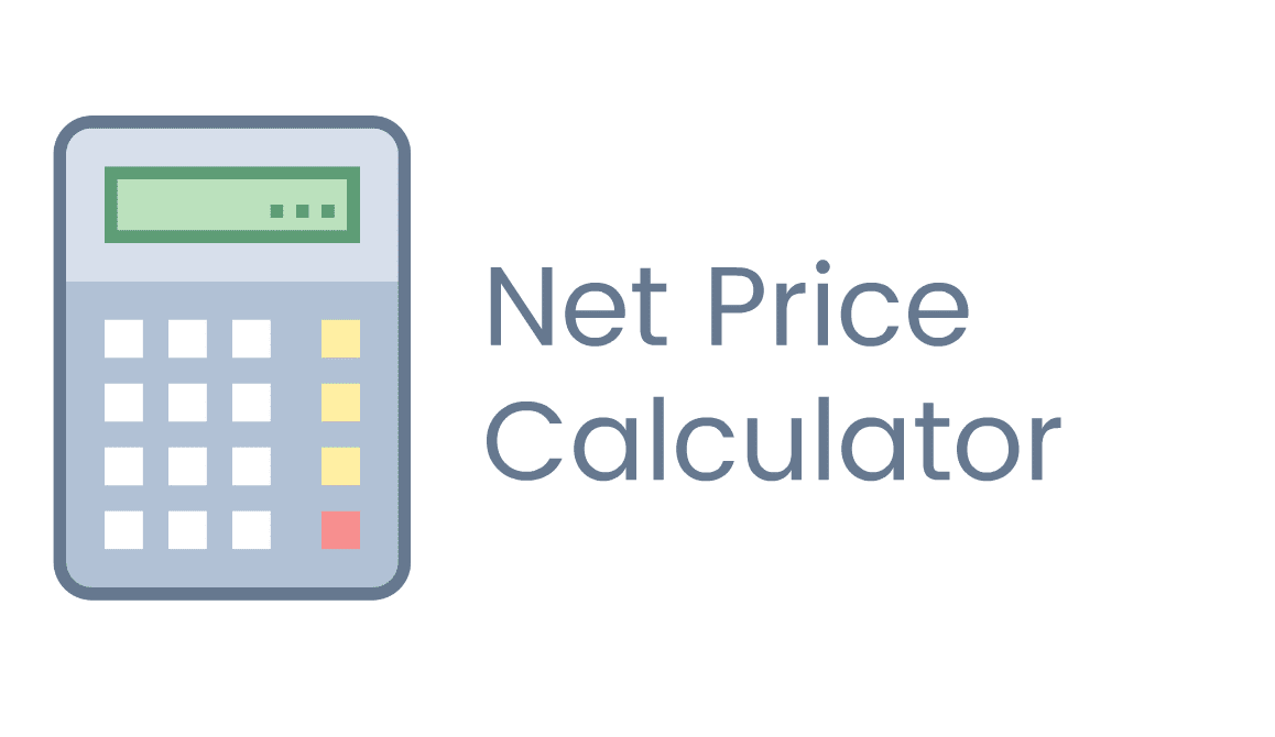 Net Price Calculator Picture