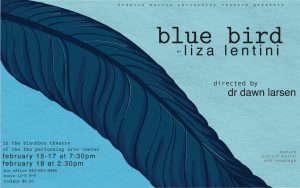 Flier for FMU Theatre's presentation of Blue Bird