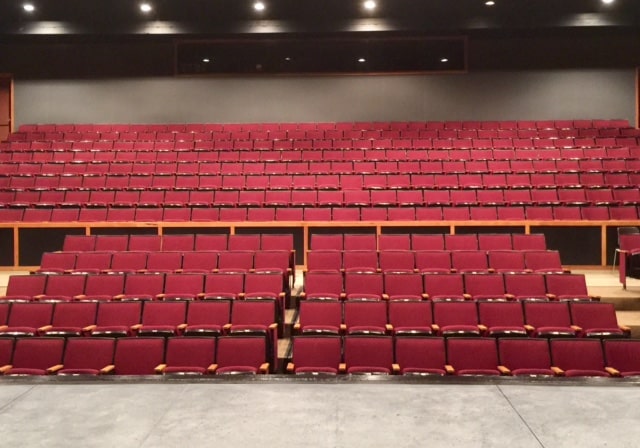 Seating at Francis Marion University Fine Arts Theatre