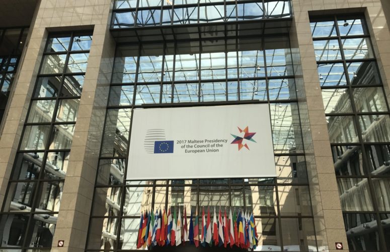 Sign of 2017 Maltese Presidency of the Council of European Union