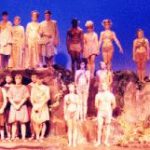 Performers on stage for a Midsummer Night's Dream