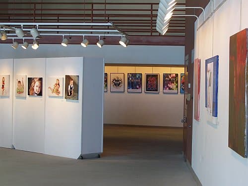 Noun Senior Show artwork located in Fine Arts Center