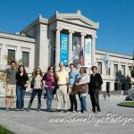 Students in front of Museum of Fine Arts - Boston