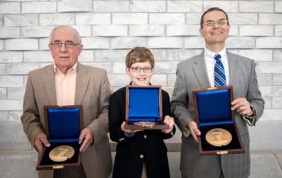 Three Marion Medallions presented