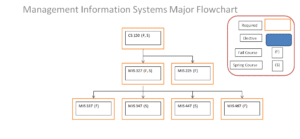 Management Information Systems Major Flowchart