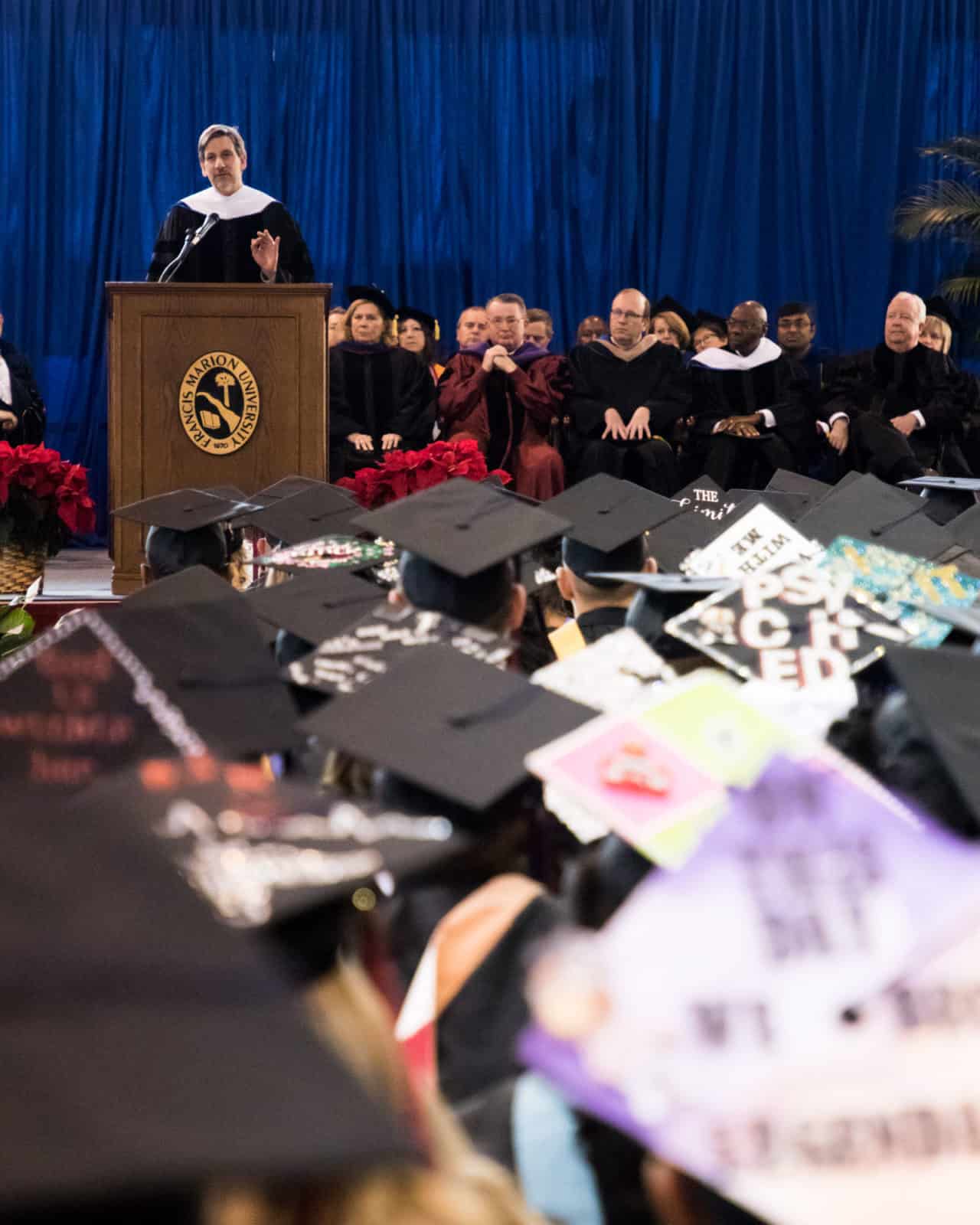 Sheheen to Francis Marion University graduates: be courageous Sheheen to Francis Marion University graduates: be courageous