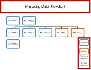 Marketing Major Flowchart