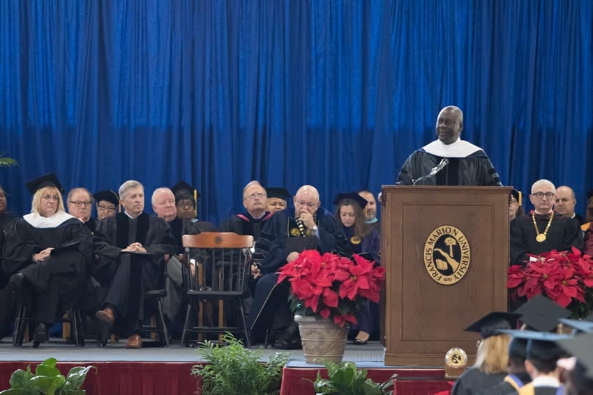 Duke Energy’s Ghartey-Tagoe tells grads to avoid ‘victim mentality’