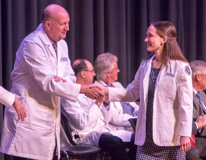 FMU PA’s gather for White Coat ceremony