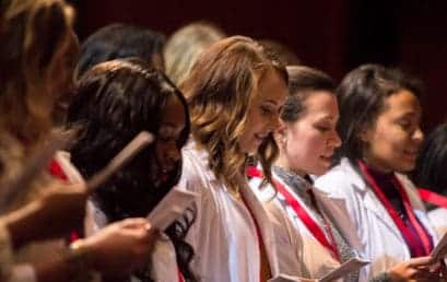 FMU Nursing students gather for ceremony