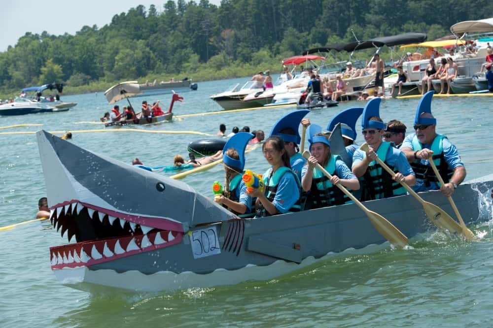 Cardboard Regatta Francis Marion University