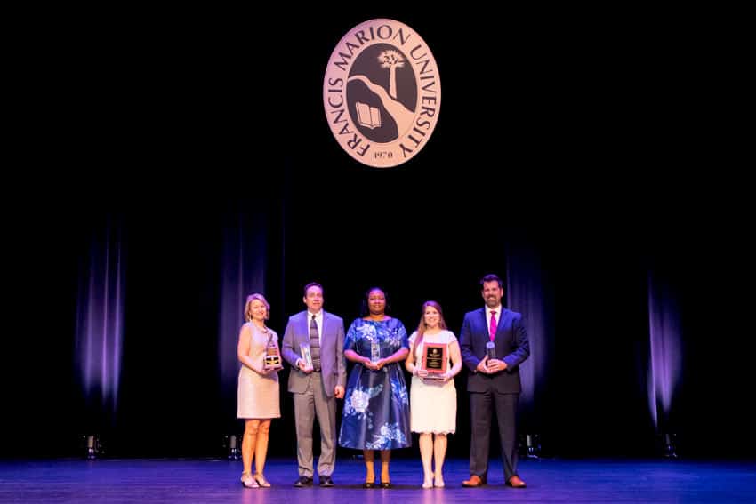 Francis Marion presents alumni awards at annual Alumni Awards Gala