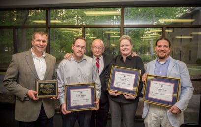 Four FMU professors honored for teaching, service, research, governance