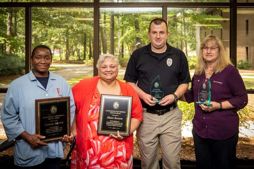 Francis Marion recognizes outstanding staff service