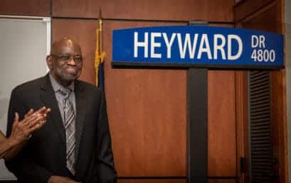 FMU thoroughfare renamed Heyward Drive