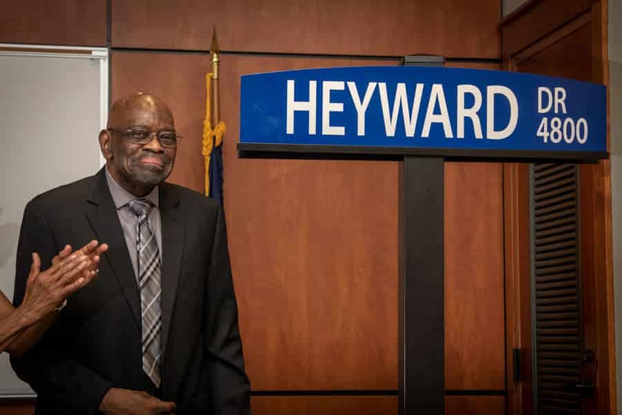 FMU thoroughfare renamed Heyward Drive