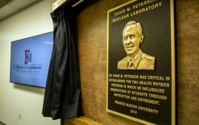 FMU dedicates David M. Peterson nuclear lab