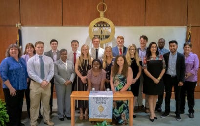 FMU’s ODK honor society inducts 18 new members