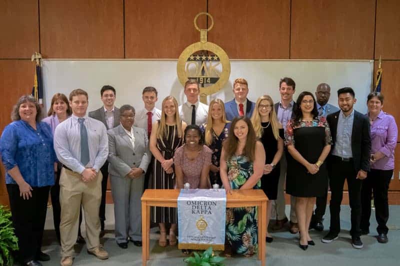 FMU’s ODK honor society inducts 18 new members