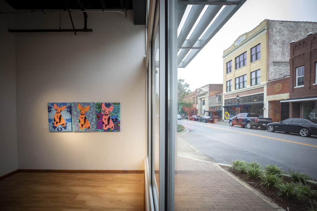 University Place Gallery Window