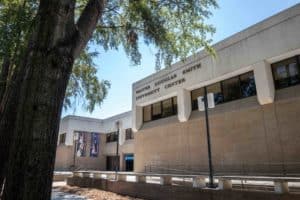 The University Center on a sunny day.