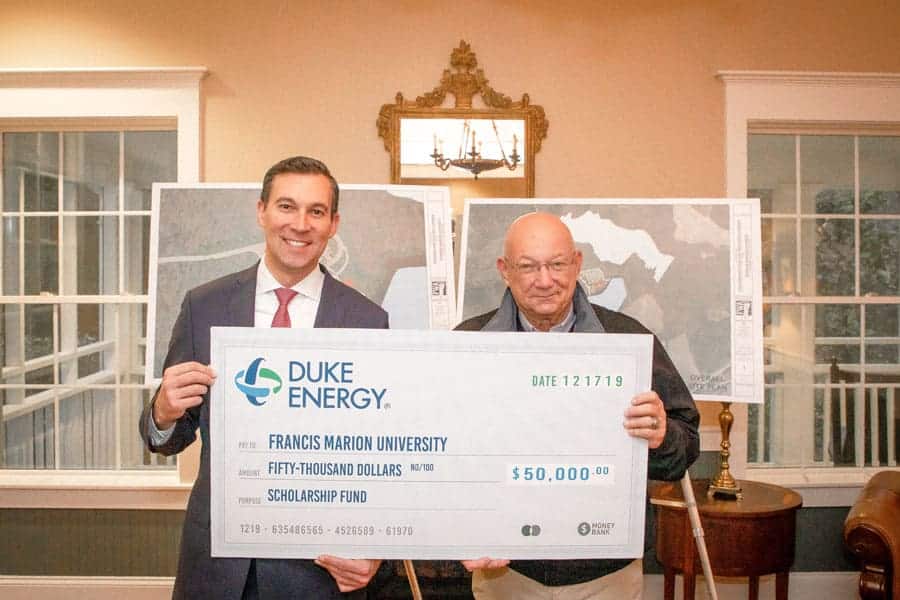 Duke Energy donates $50,000 to FMU ecology center project Duke Energy donates $50,000 to FMU ecology center project