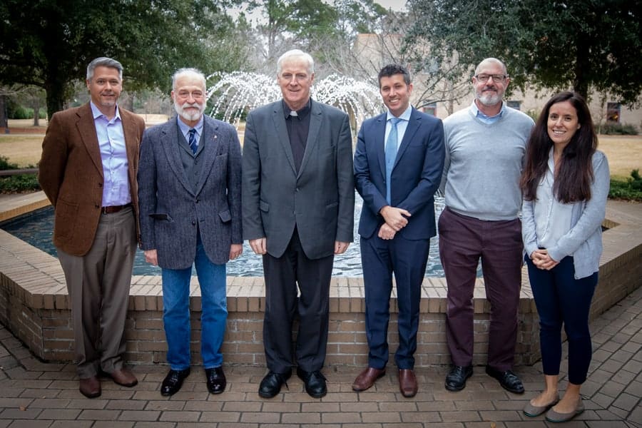 Visitors from Ireland at Francis Marion