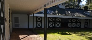 Belle Baruch's old stables.