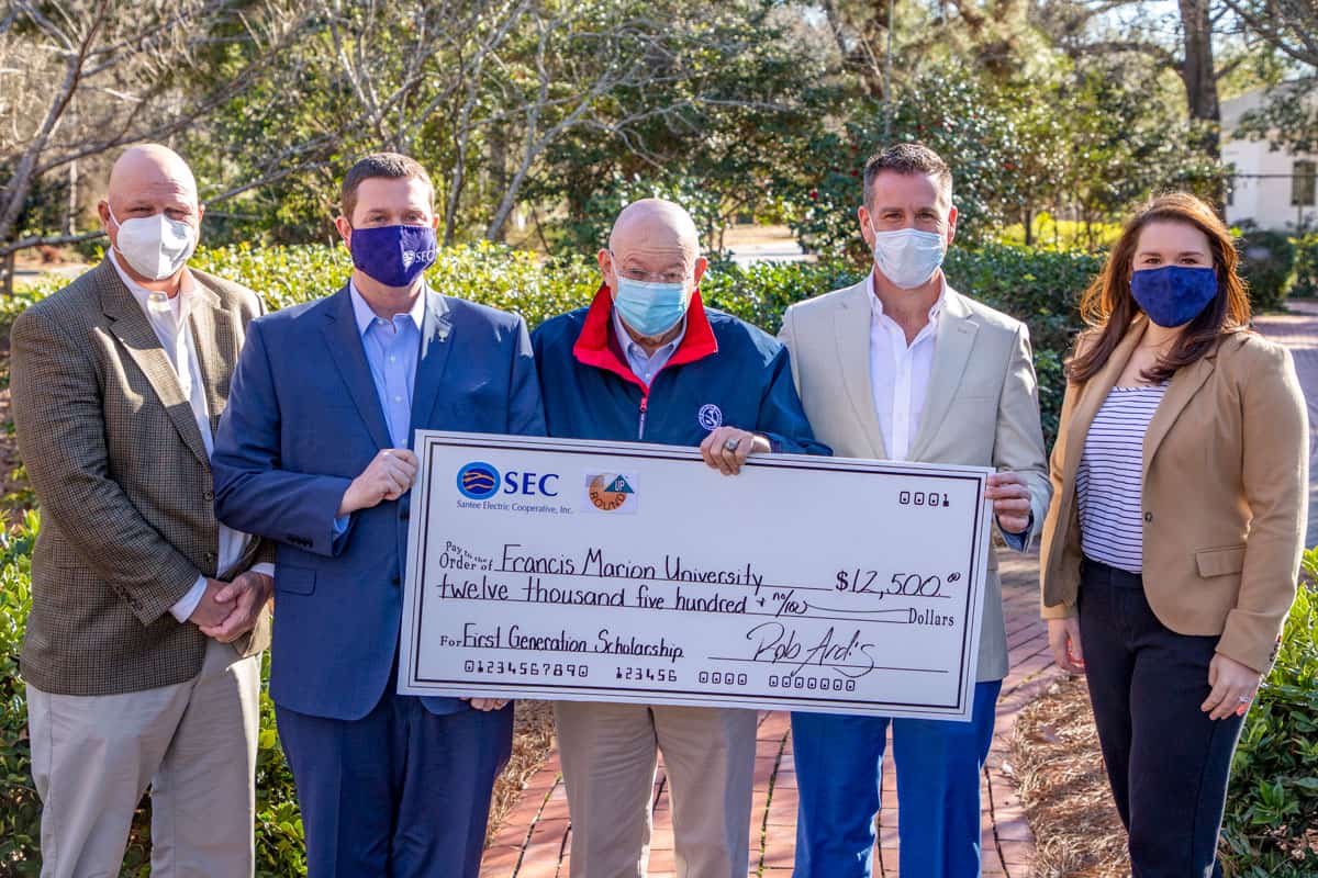 Santee Electric Cooperative makes donation to FMU First Gen Fund Santee Electric Cooperative makes donation to FMU First Gen Fund