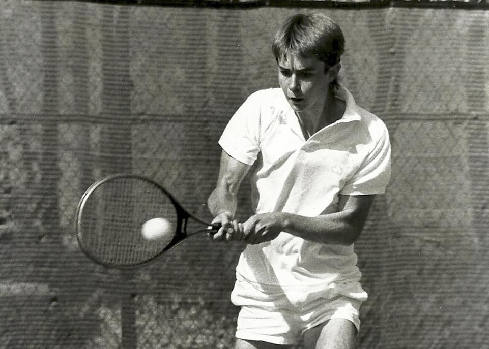 Garth Thomson as a student at FMU.