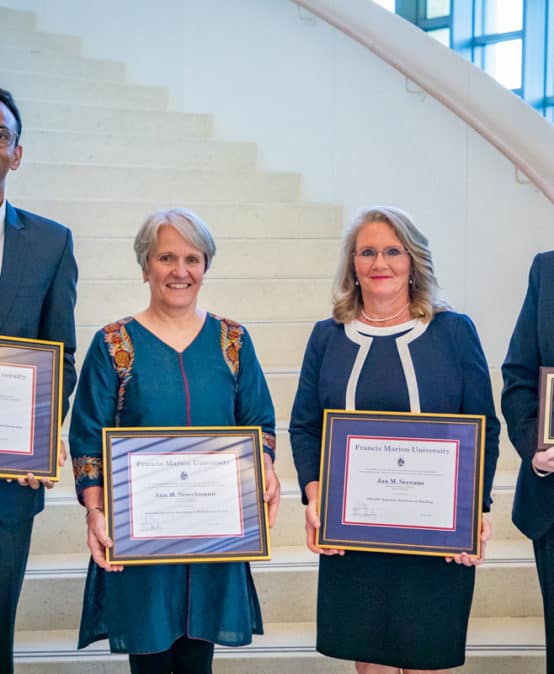 FMU professors honored for research, teaching, service, governance