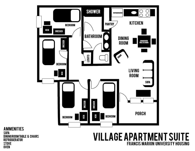 village floor plan