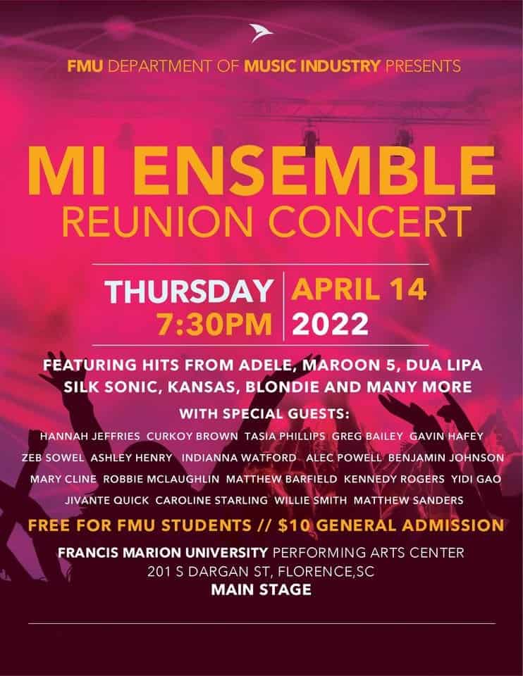 Fine Arts MI Ensemble Spring 2022