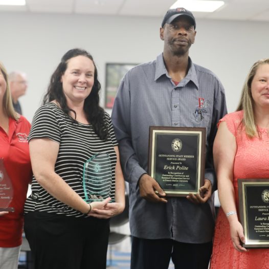 FMU staff members recognized for outstanding service