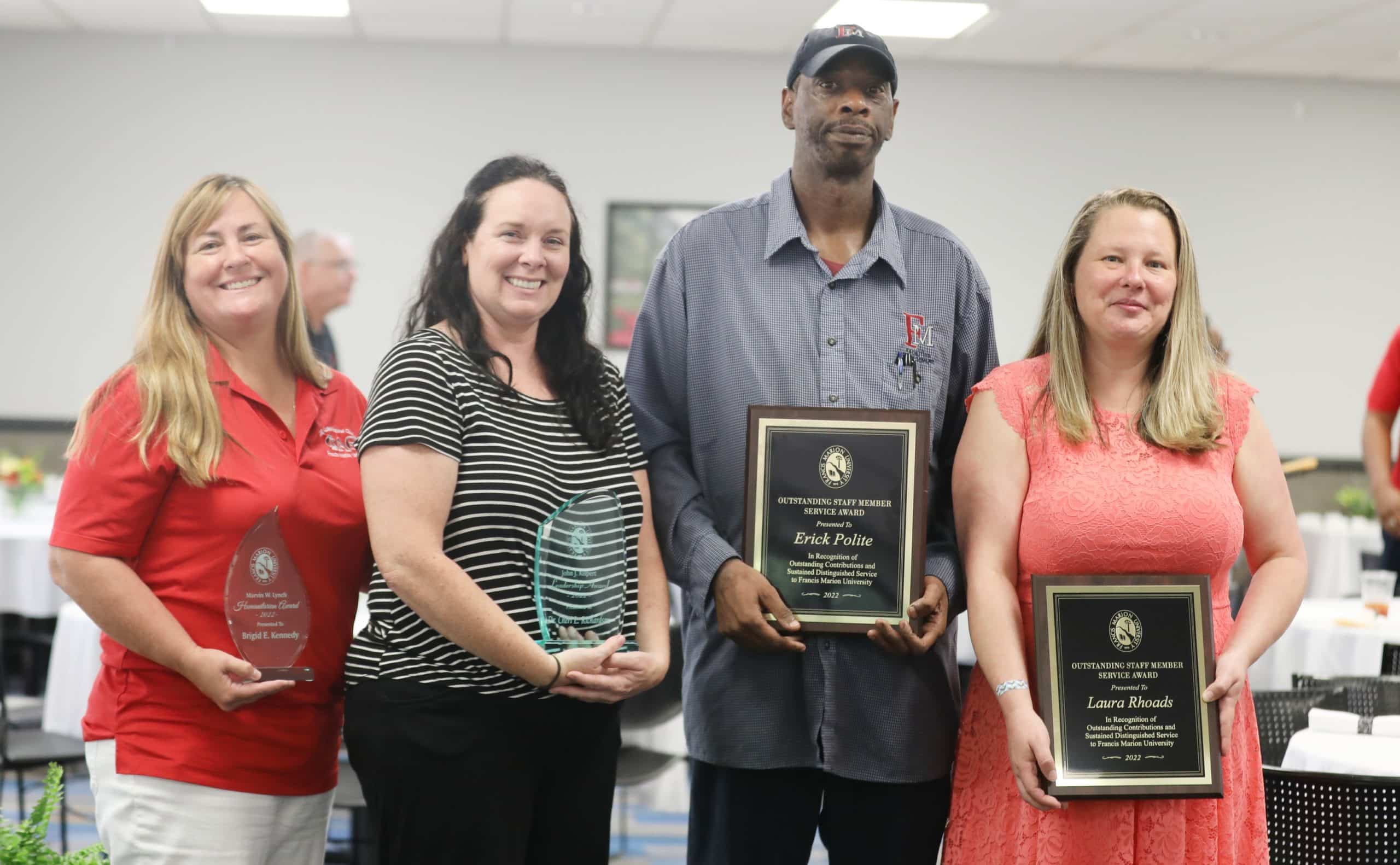 FMU staff members recognized for outstanding service