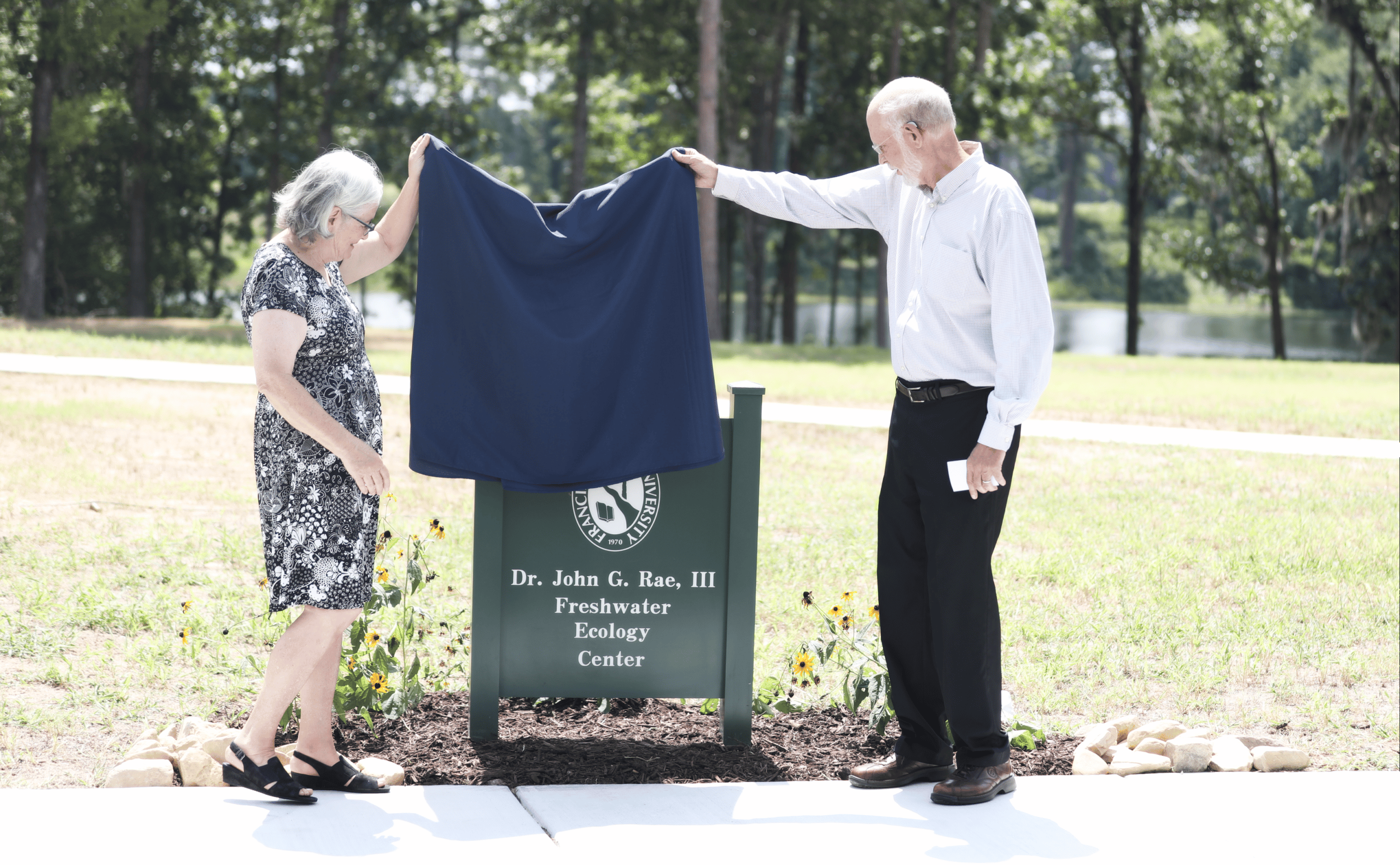 FMU Freshwater Ecology Center named after esteemed biology professor