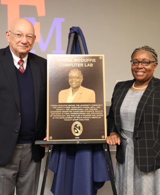 FMU computer lab named in honor of longtime employee