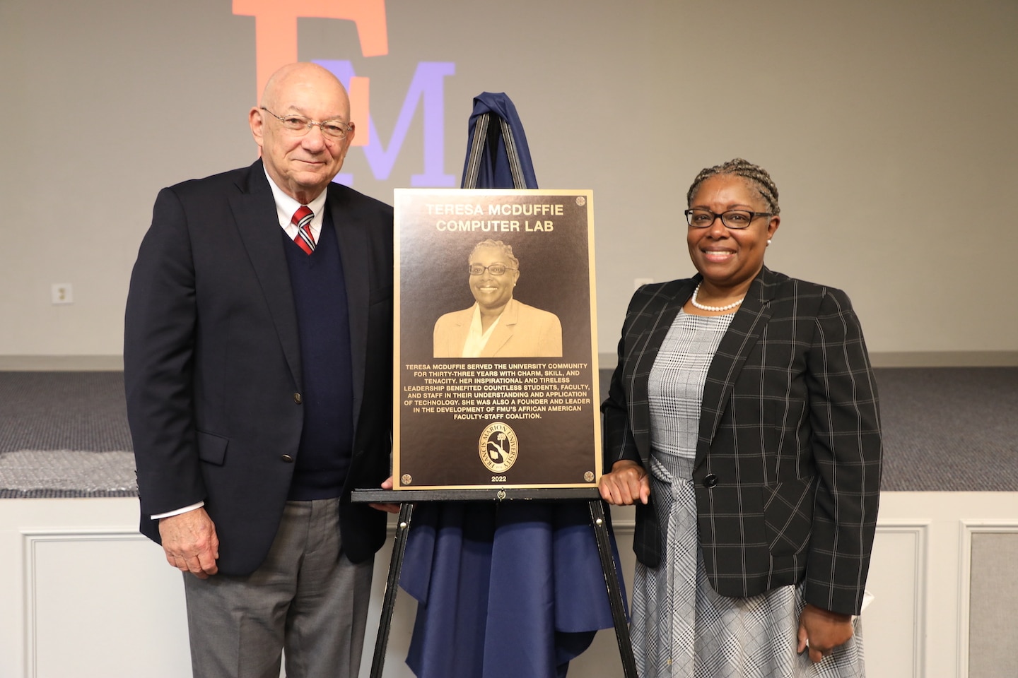 FMU computer lab named in honor of longtime employee