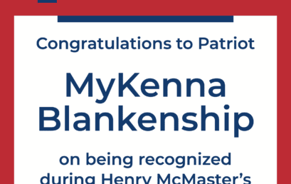 FMU Alumna Blankenship Recognized During McMaster’s State of the State Address