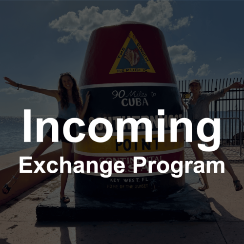 incoming exchange program graphic