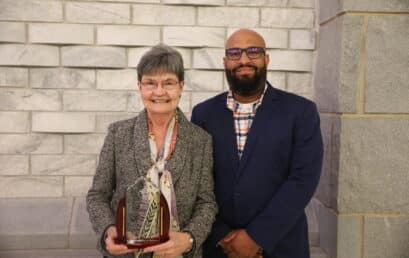 Wages receives FMU’s AAFSC Diversity Award