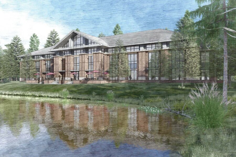 fmu forestry building rendering