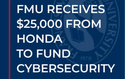 FMU receives $25,000 from Honda to fund cybersecurity initiatives