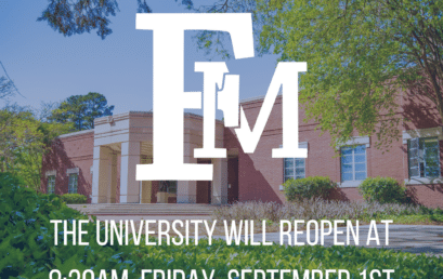 University statement on Hurricane Idalia