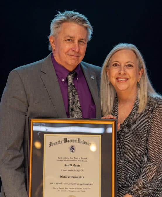 Longtime FMU Professor receives honorary degree from FMU