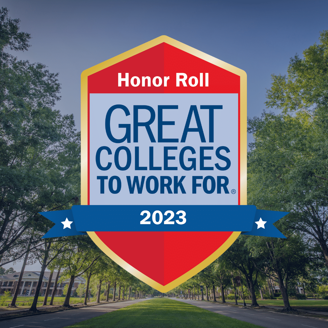 Francis Marion recognized as a 2023 Great College to Work For® eleven years in a row Francis Marion recognized as a 2023 Great College to Work For® eleven years in a row