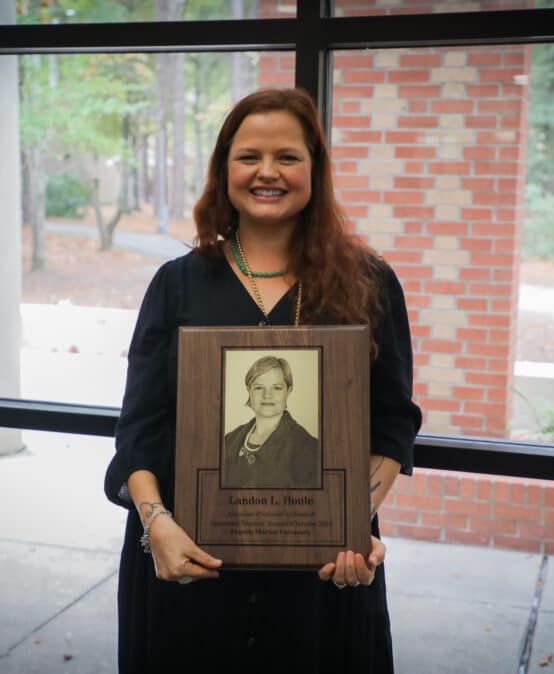 Houle becomes FMU’s newest Trustee Research Scholar